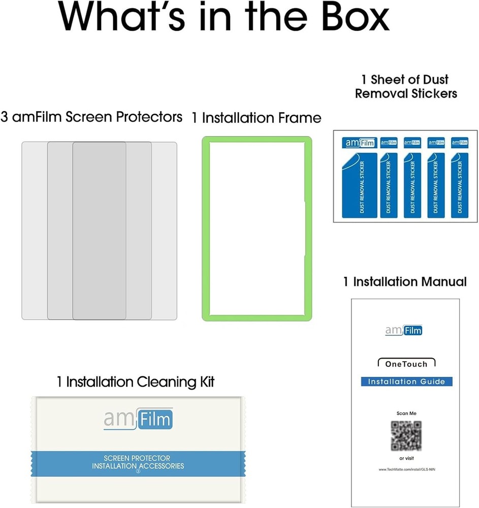 Tempered Glass Screen Protector Compatible with Nintendo Switch 2 7.9"