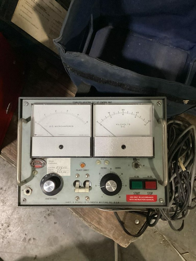 Biddle Industries 60KV Stabilized Dielectric Test Set; 222060