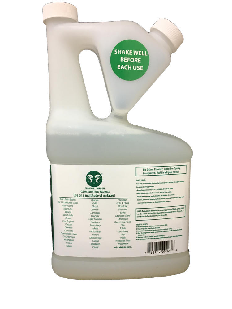Ram All Purpose Cleaner Concentrate - Two Quart Kit
