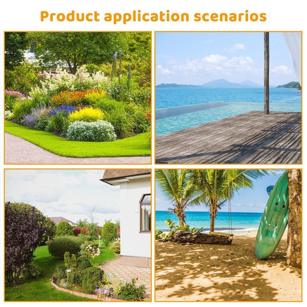 Outdoor Bench Patio Chair Wooden Garden Furniture for Backyard Park Porch Seat