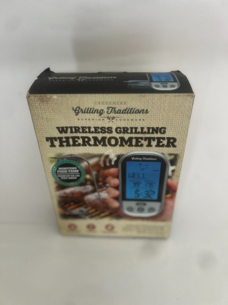 grilling traditions wireless grilling thermometer programmable meat digital