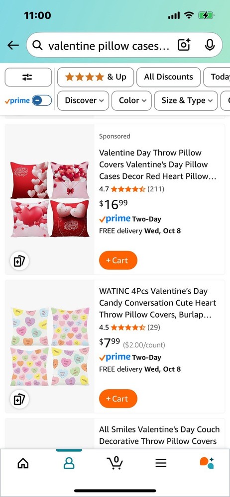 Valentine Pillow Cases