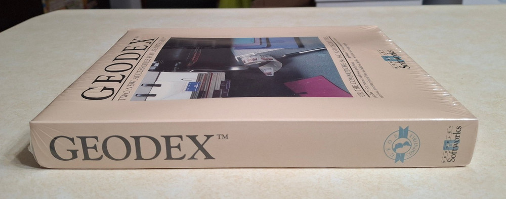 Geodex GEOS Accessories Commodore 64 128 Software Berkeley Softworks NEW SEALED