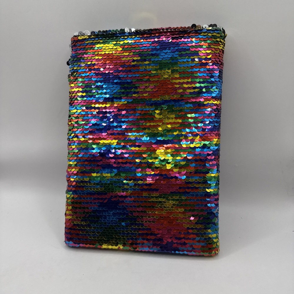 Unicorn sequin padded notebook - 8.5” x 6”
