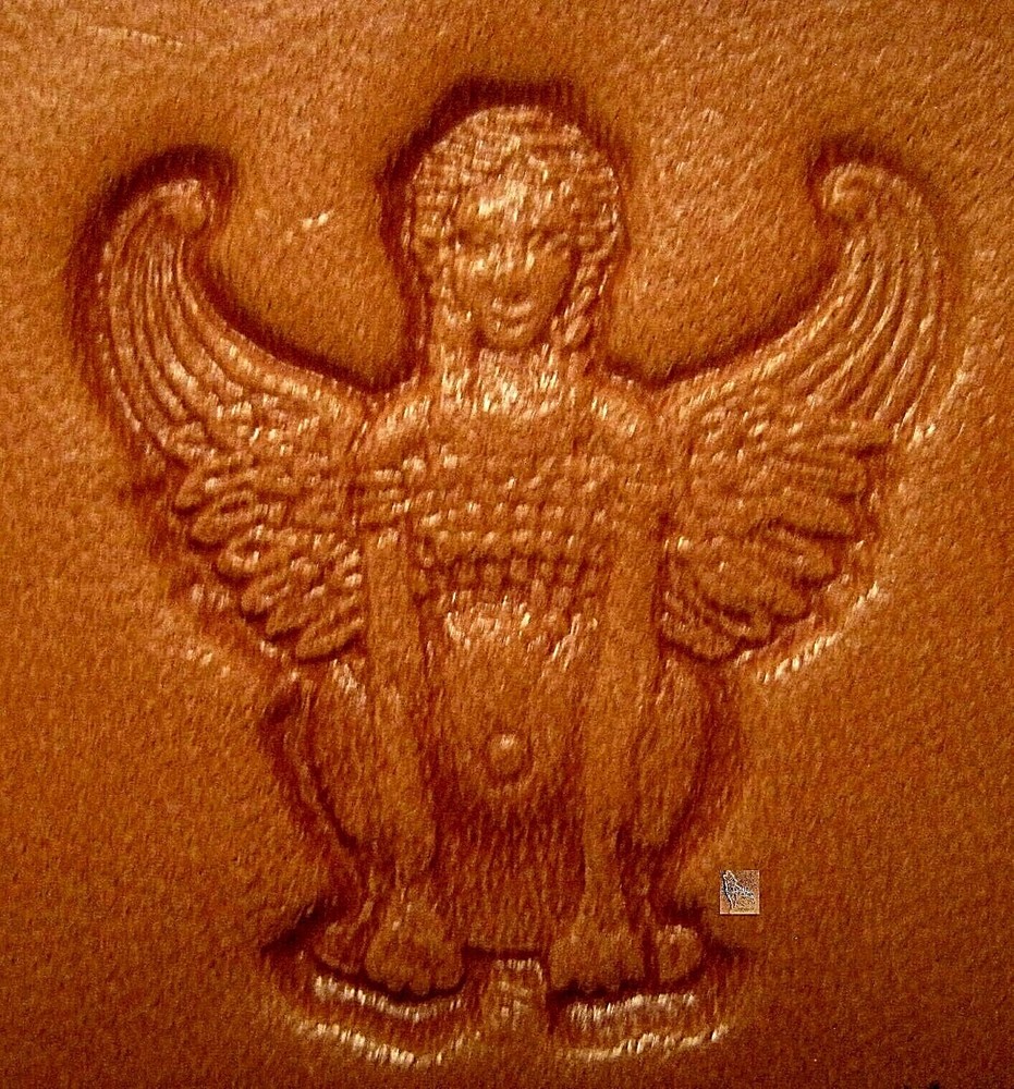 CRAFTOOL - TANDY LEATHER 3D STAMP - 8648-00  SPHINX (FRONT) - NEW