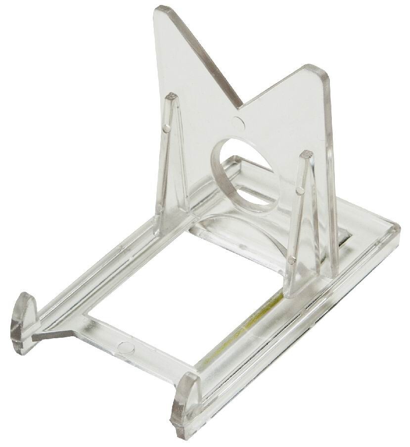 (10-Count) CSP 2-Piece Trading Card Stands - Dynamic Adjustable Display Stand