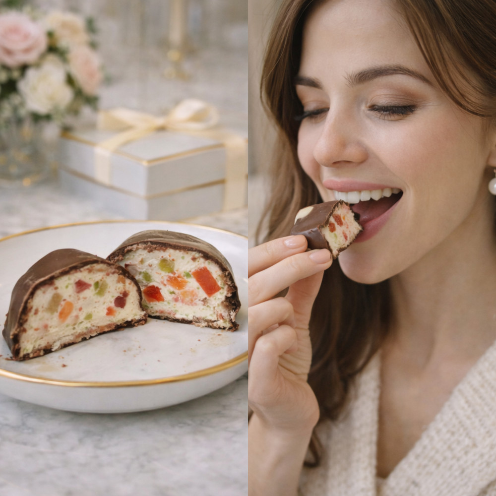 Chocolate Covered Filled Egg