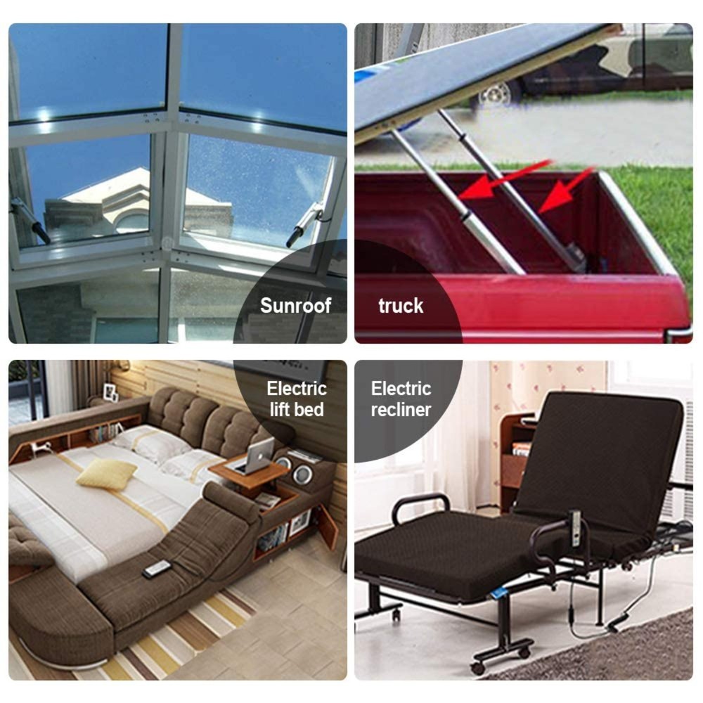 12" Heavy Duty 330lbs/1500N Solar Tracker Linear Actuator Multi-Functions