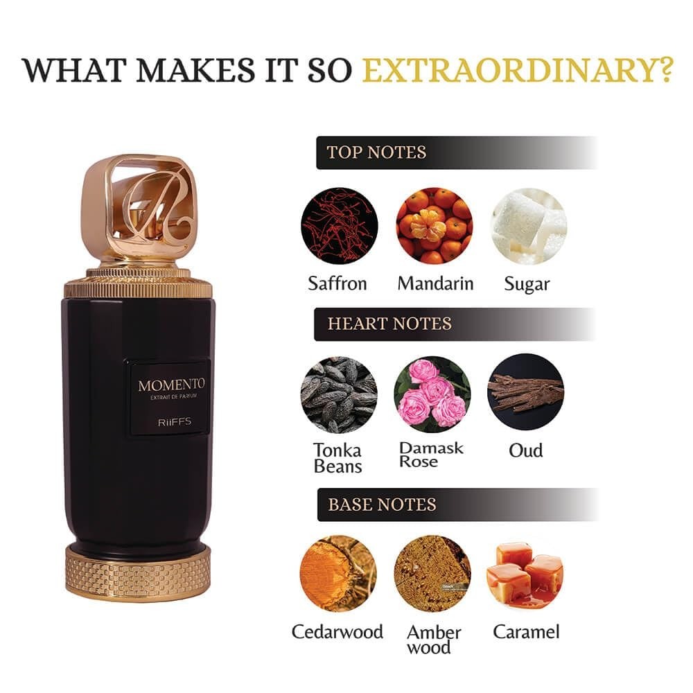 Riiffs Momento Extrait De Parfum 3.4 oz (100ml)