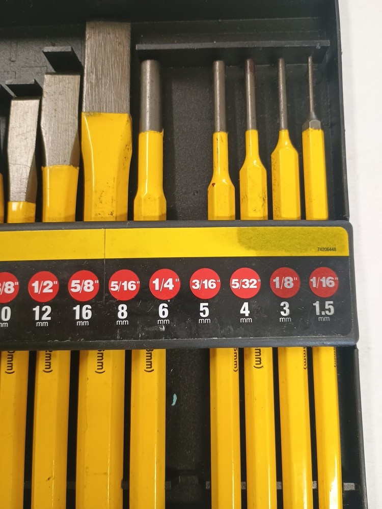 Stanley 16-299 Chisel / Punch Set 1/4" Punch Missing