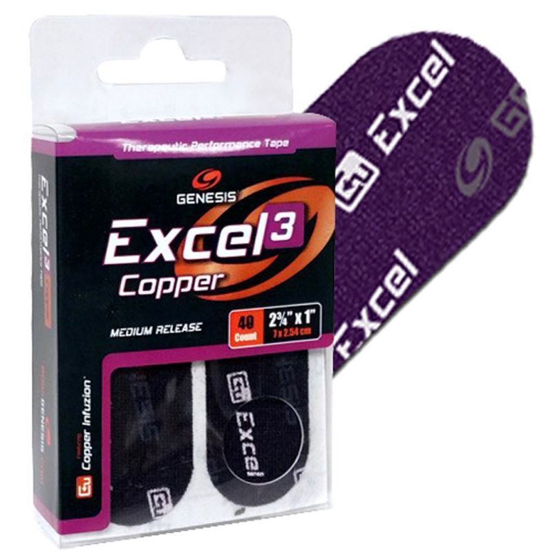 Genesis Bowling Excel Copper #3 Purple Medium 40 Piece Pack