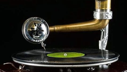 Original HMV Phonograph Sound Box – Collectible Gramophone Head Accessory..