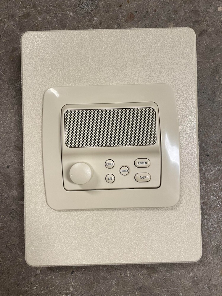 Intrasonic RETRO Intercom Room Station, Almond (RETRO-5RA)