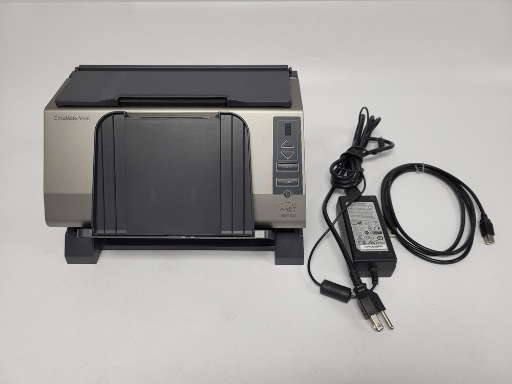 Xerox DocuMate 4440 Document Scanner w/Power Adapter, USB Cable