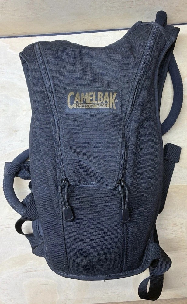 CamelBak Stealth Tactical Hydration Pack Black Maximum Gear w/ Bladder 2L
