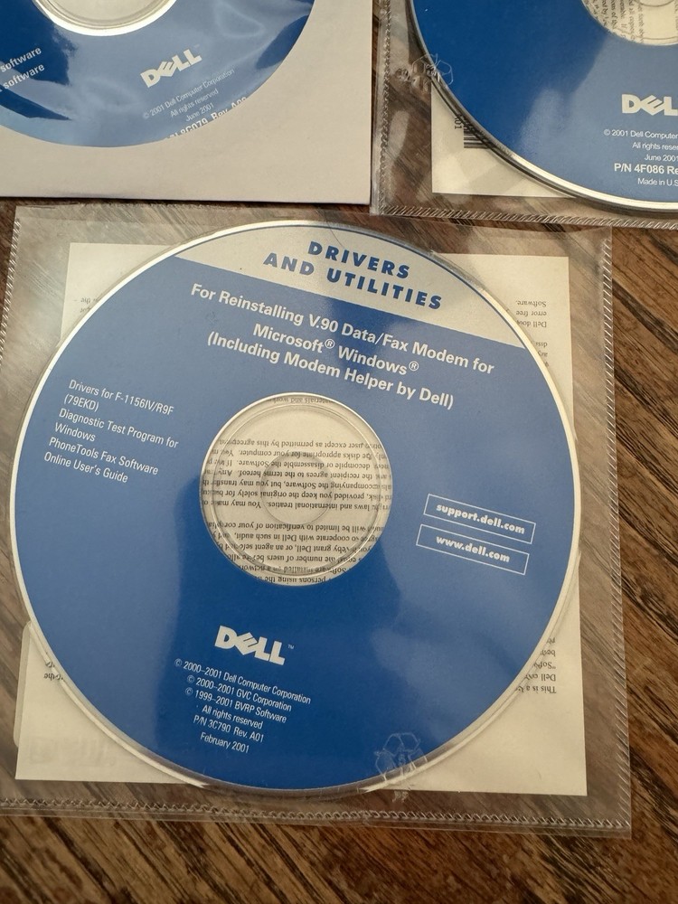 Dell Dimensions Resource CD Applications Drivers and Utilities Display Lot