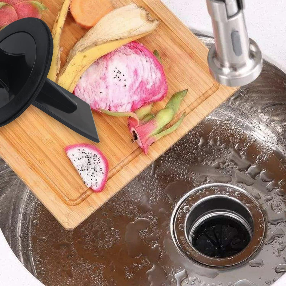 Upgraded EPDM Rubber Splash Guard for Insinkerator Evolution with Sink Stopper