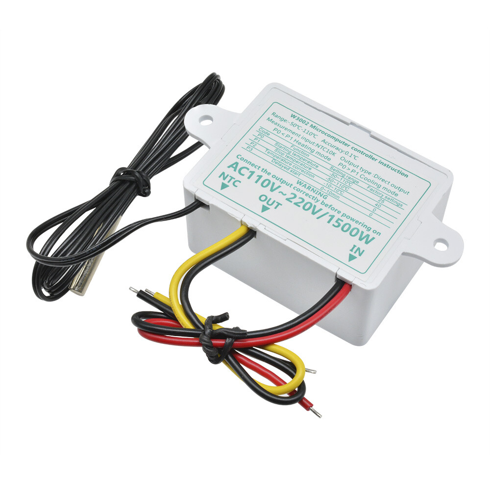 W3002 AC 110-220V Digital LED Temperature Controller Thermostat Switch