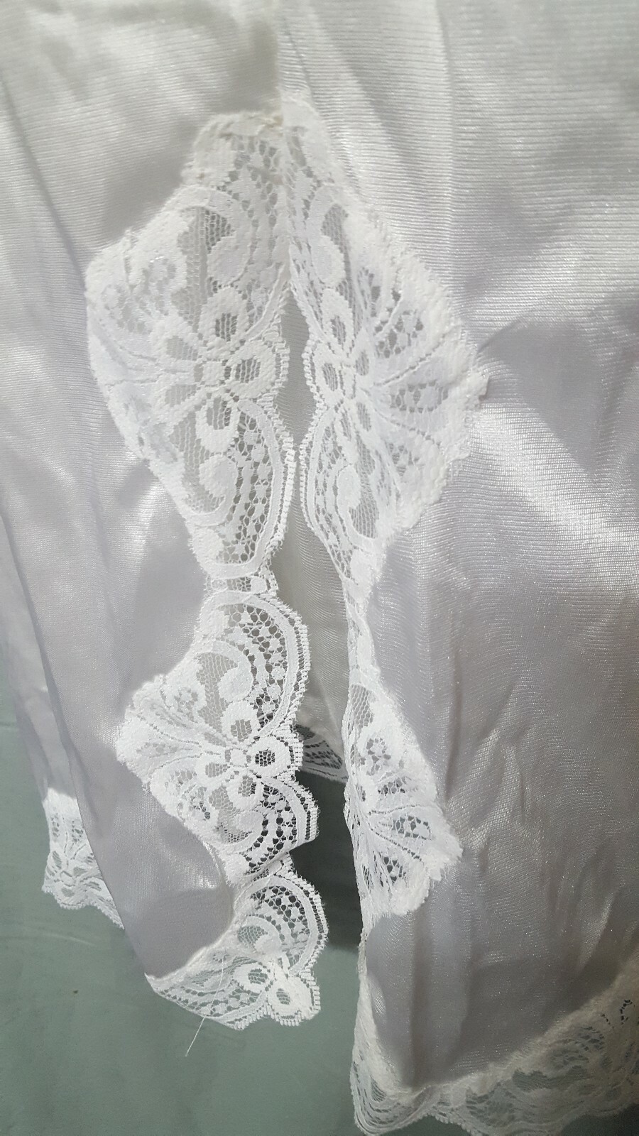 Ventura White (Off) HALF SLIP 28" LONG SIZE 3X 38 - 48" WAIST