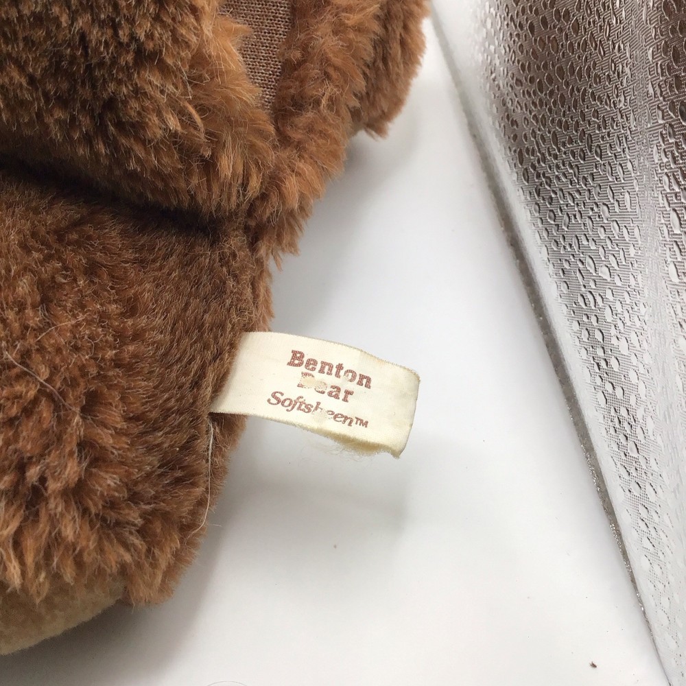Benton Bear Hand Puppet Caltoy Softsheen 10 “