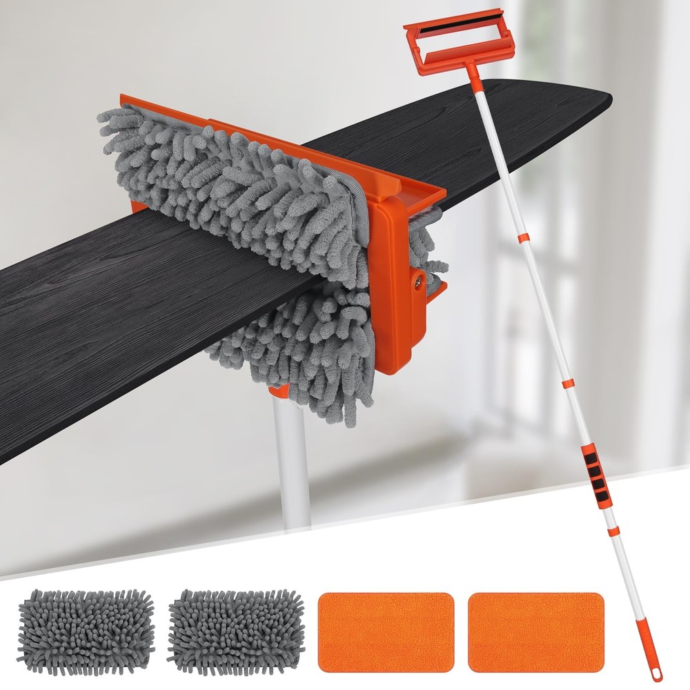 Ceiling Fan Cleaner/Duster with 62.5 Inch Extendable Long Handle