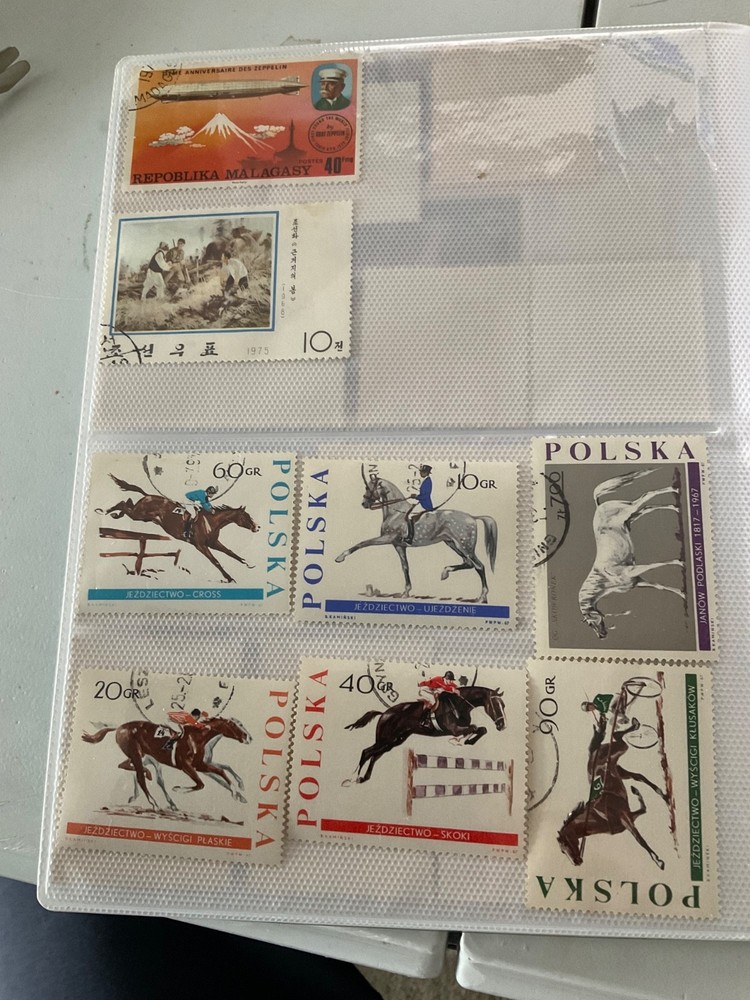 WORLDWIDE STAMPS ON PAGES