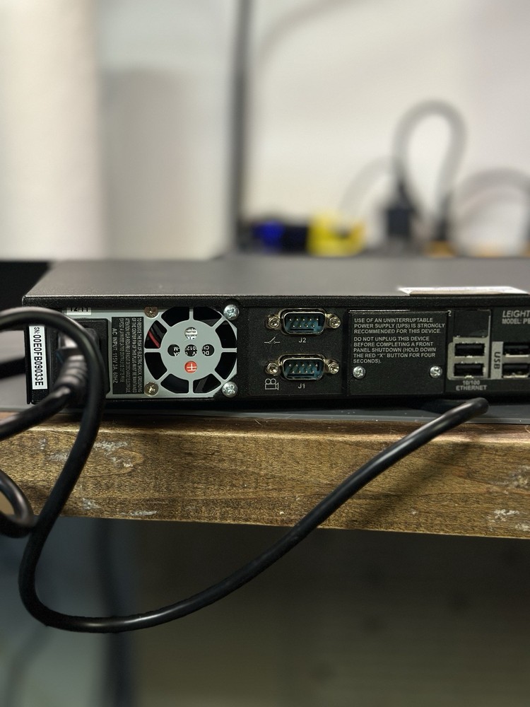 Leightronix PEGVault-SD Broadcast Digital Video Encoder W/ Remote / Manual +Rack