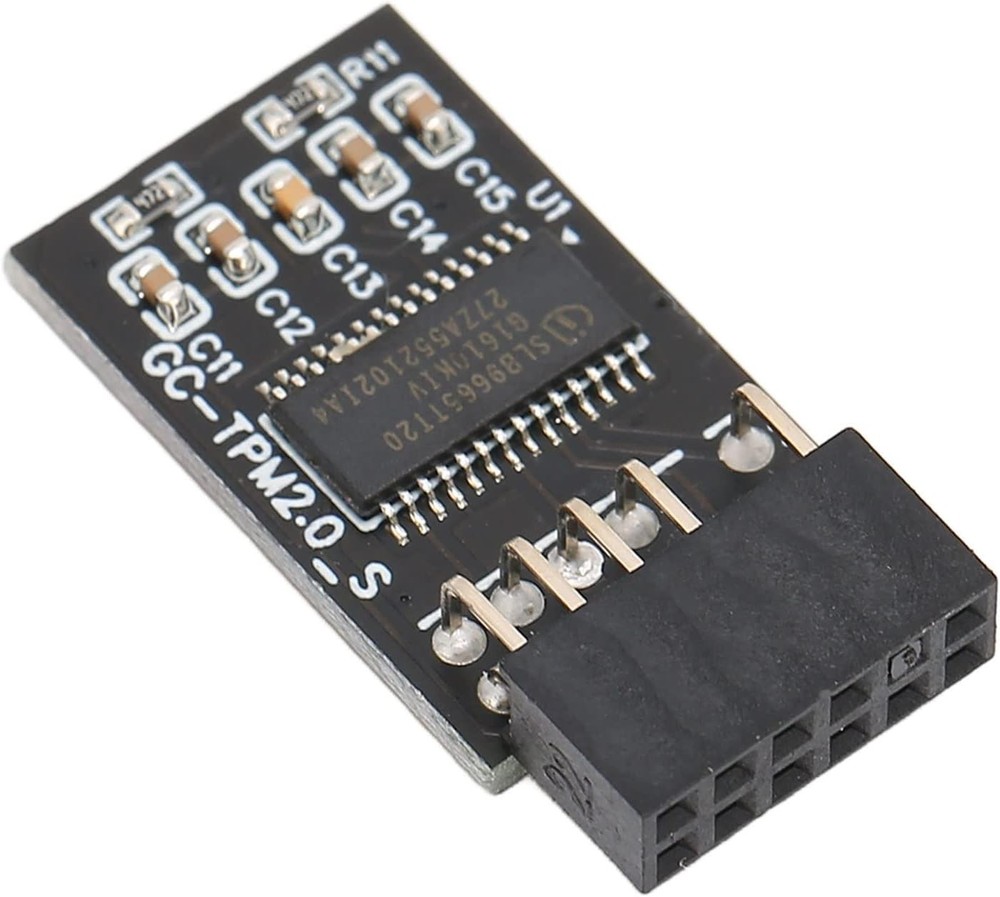 Advanced TPM 2.0 Encryption Module, 12-Pin, for Windows 10/11 Compatibility