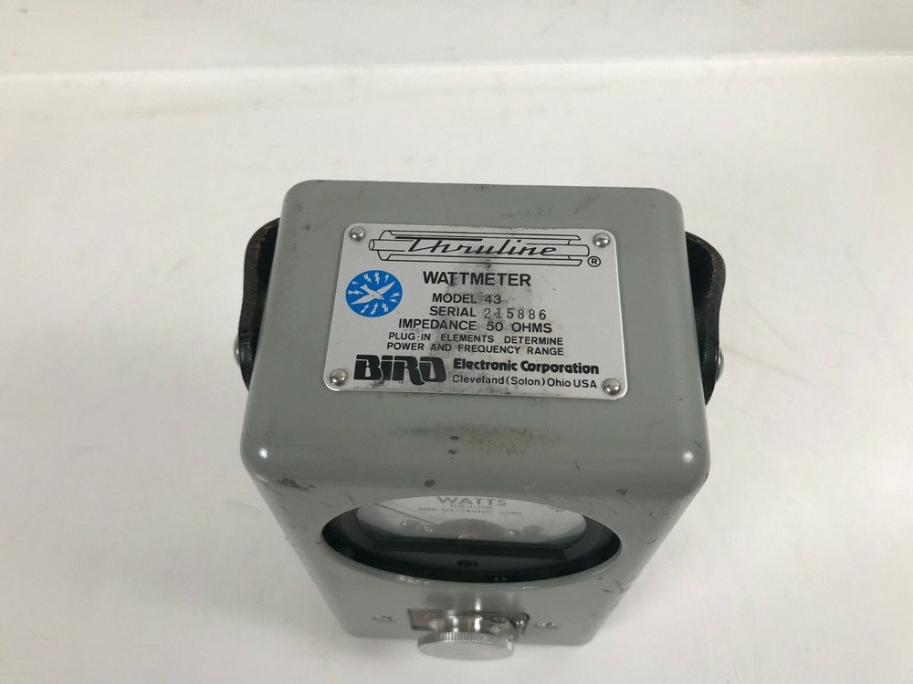Bird 43 Thruline Watt Meter