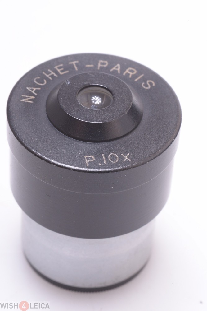 ✅ NACHET PARIS P. 10X OCULAR EYEPIECE FOR MICROSCOPE
