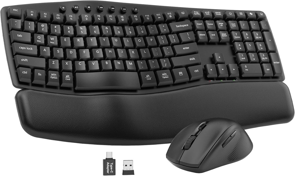 Sablute MA41 Wireless Wave Keyboard & Mouse Combo – RF 2.4 GHz