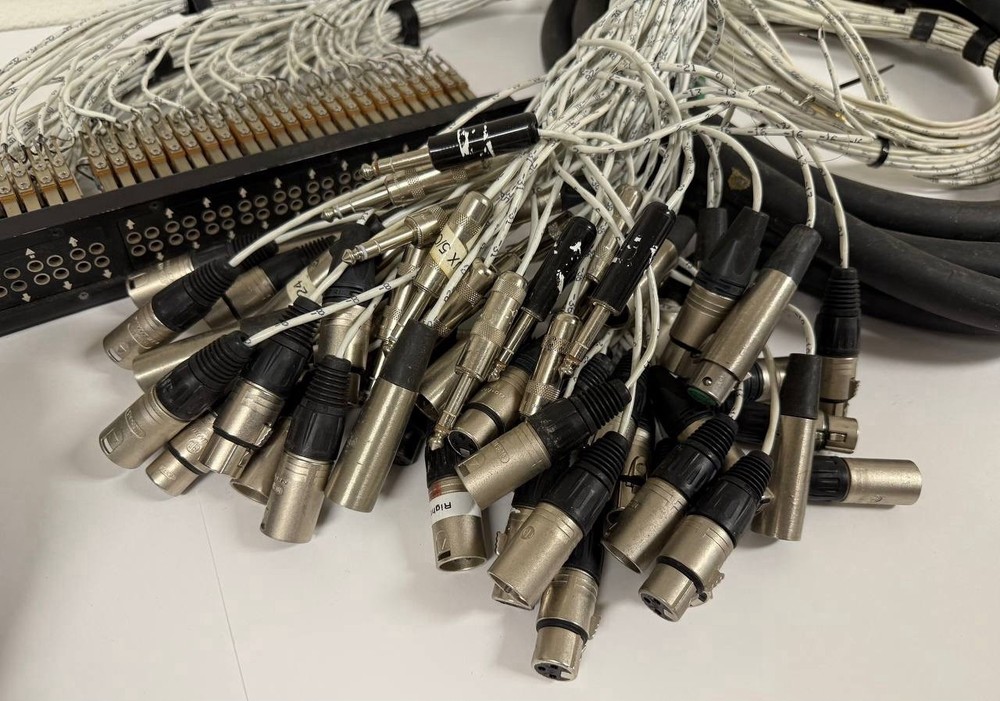 96-Point Audio Patch Panel 4×24 - Rackmount - Used Needs Minor Rewiring