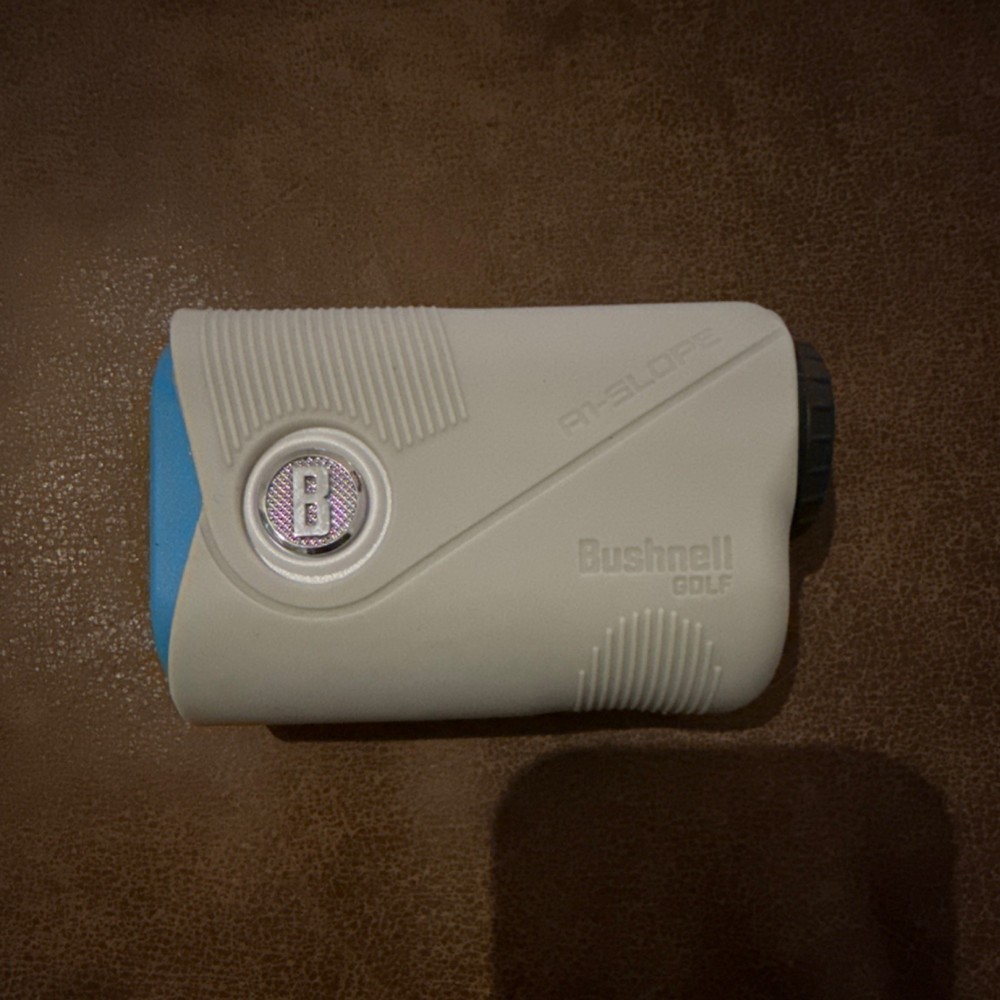 Bushnell Bite Slope Laser Golf Rangefinder Plastic Laser Sensor White Blue