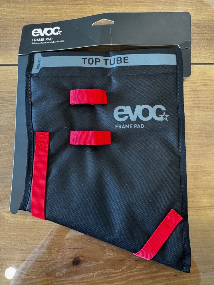 EVOC Water-Resistant, Frame pad with Hook and Loop Straps - Bike Shipping