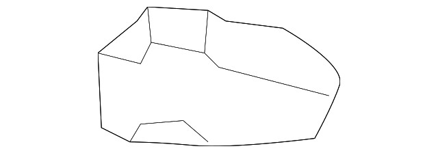 Genuine GM Tail Lamp Assembly Bracket 25851968