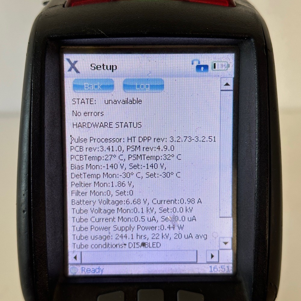 Olympus Delta Professional DPO-2000-CC XRF Analyzer SciAps Thermo w/ Batteries