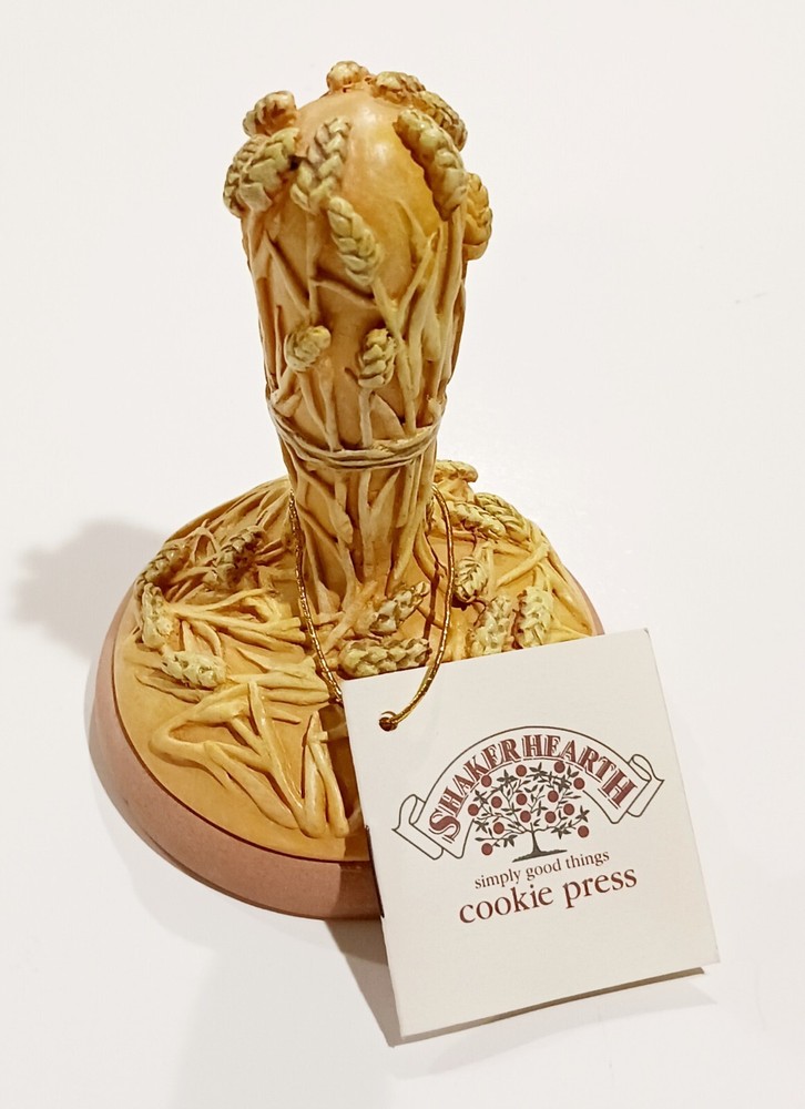 1997 Wheat Corn Shaker Hearth Cookie Press