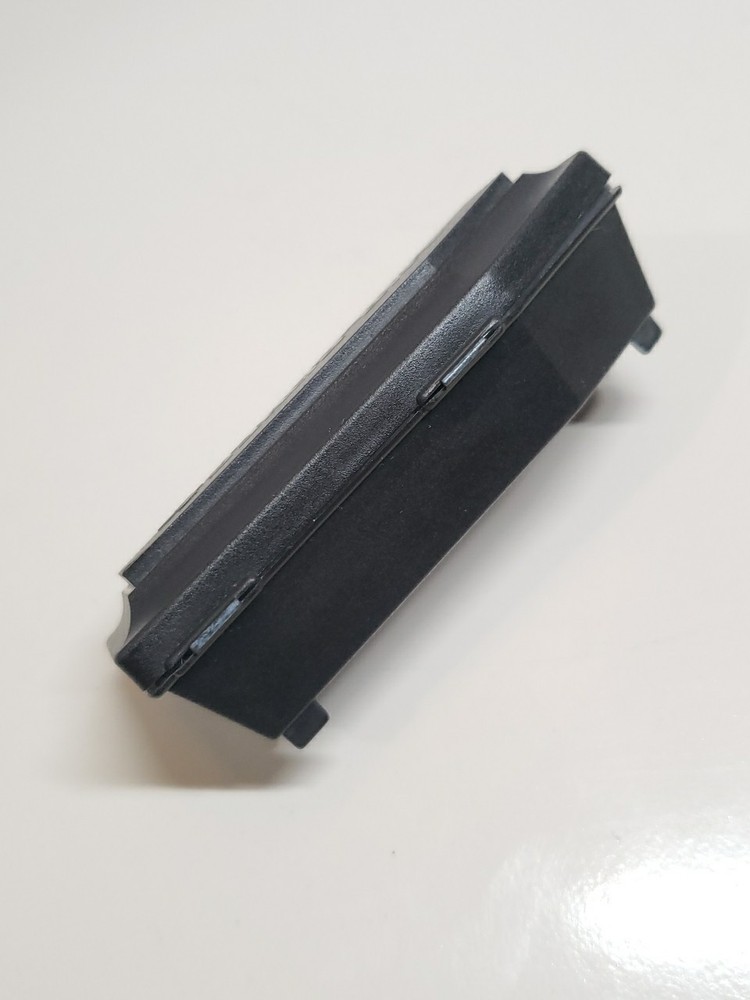 Vintage 1970’s Fleer Mr. Bones Empty 3” Black Plastic Coffin Candy Container