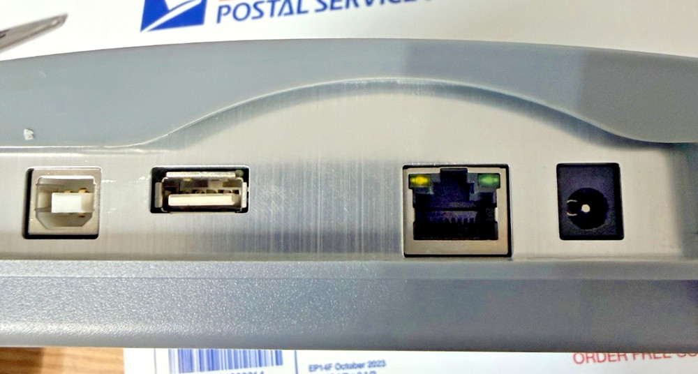 TotalPass Premium Biometric Time Clock with power adapter