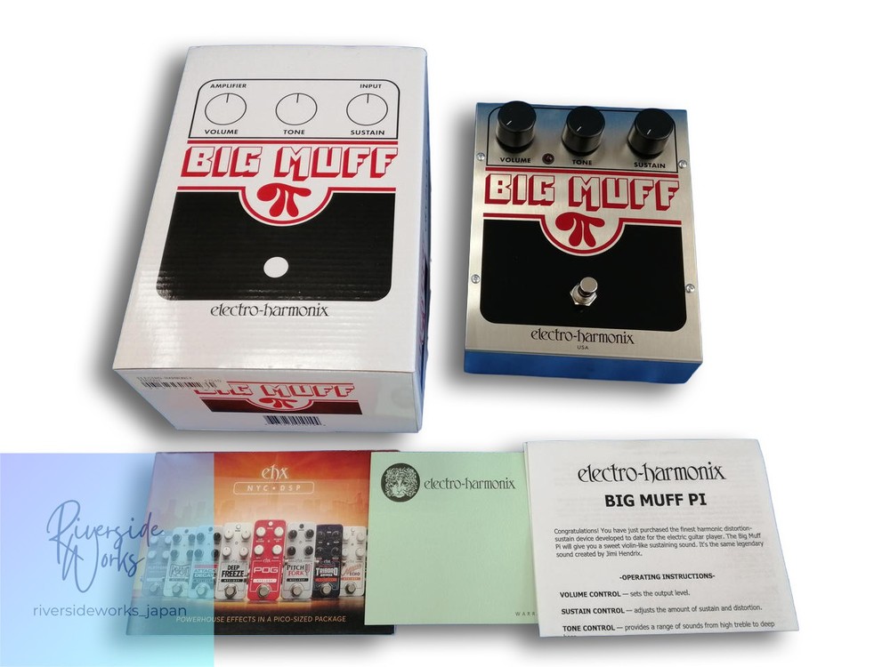 ELECTRO-HARMONIX BIG MUFF Distortion Fuzz Guitar Effect Pedal JP