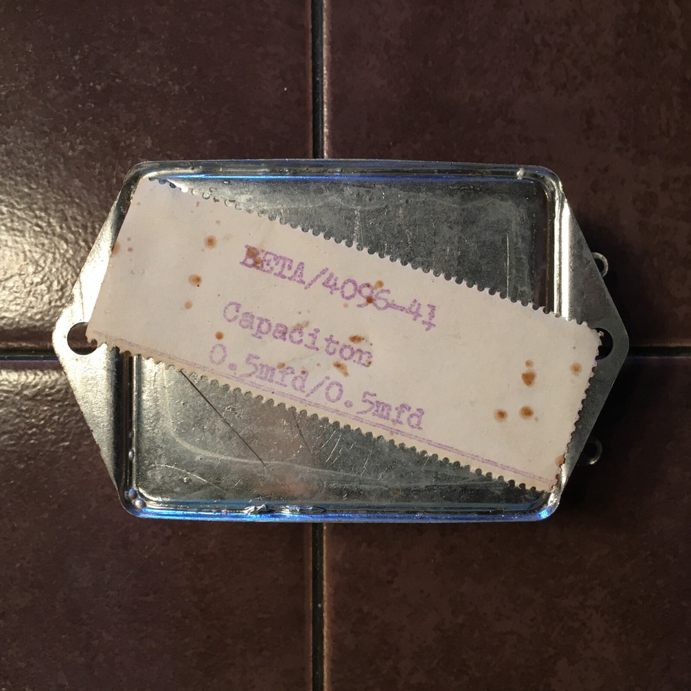 Gudeman 96126, .5MFD, 1500/700VDC Capacitor.
