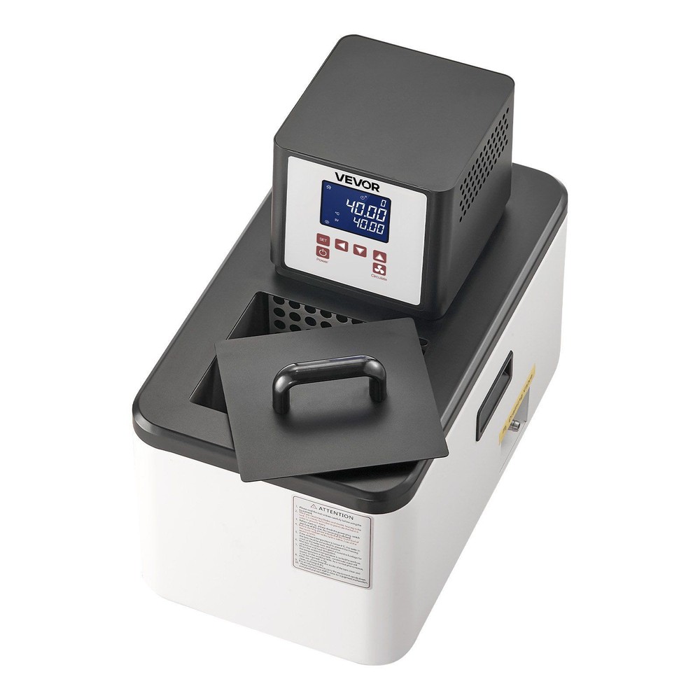 6L High-Temp Oil Bath: 300°C, 0.01°C PID Control, External Loop Ready