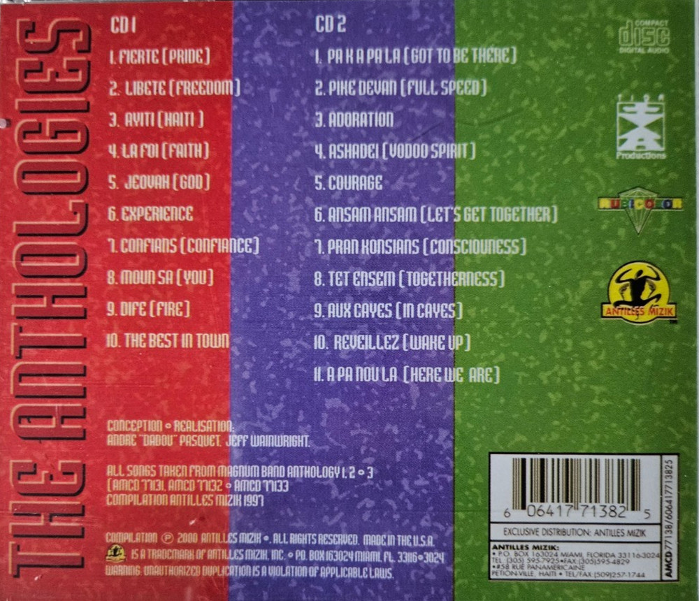 Magnum Band – La Seule Différence--The Anthologies (Cd 1 & 2)