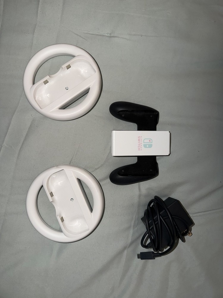 Nintendo Switch OLED Bundle w/ Joy-Cons, Dock & SanDisk 128GB microSD