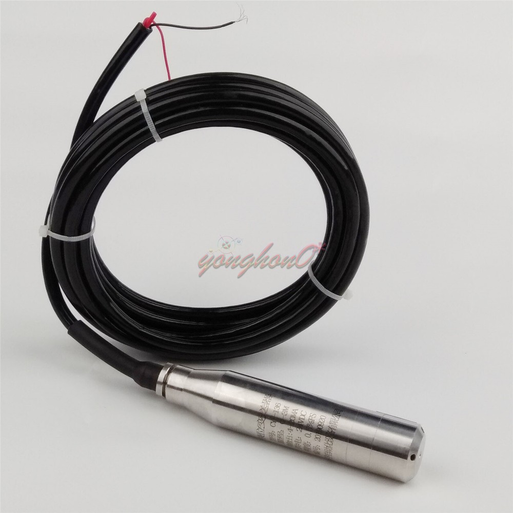4-20MA Water Level Transmitter Liquid Level Transducer Sensor 0.5m Range