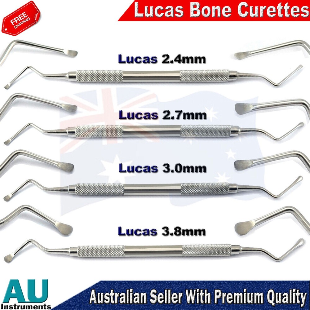 Composite Filling Instruments Restorative Amalgam Mixing & Lucas Bone Curettes