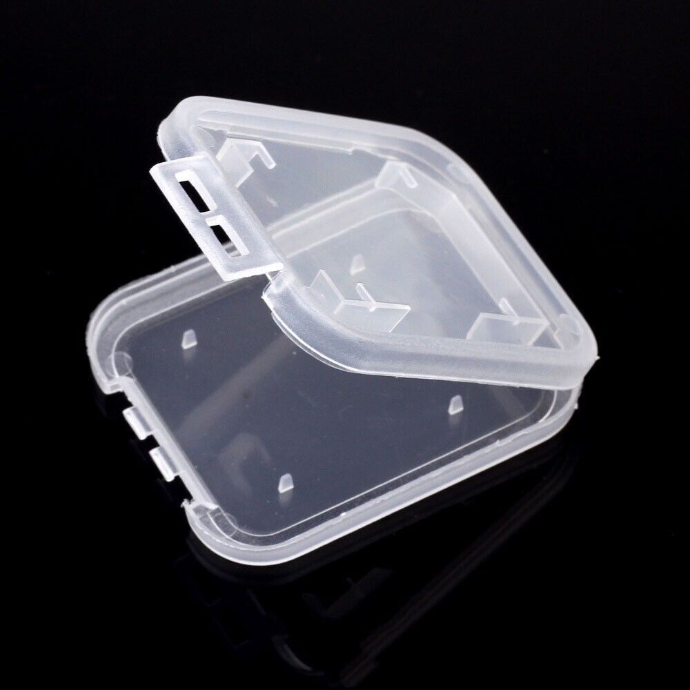 20pcs Plastic Standard SD SDHC Memory Card Storage Box Organizer Case Container