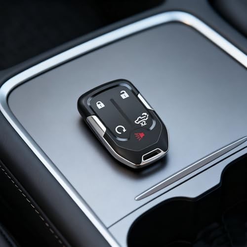 5-Button Keyless Entry Remote Key Fob Shell Replacement Fits for 2019-2020 GMC