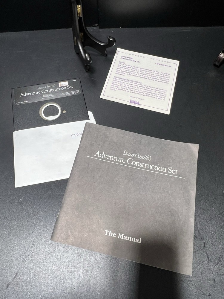 Stuart Smith's Adventure Construction Set Electronic Arts Commodore 64 1984