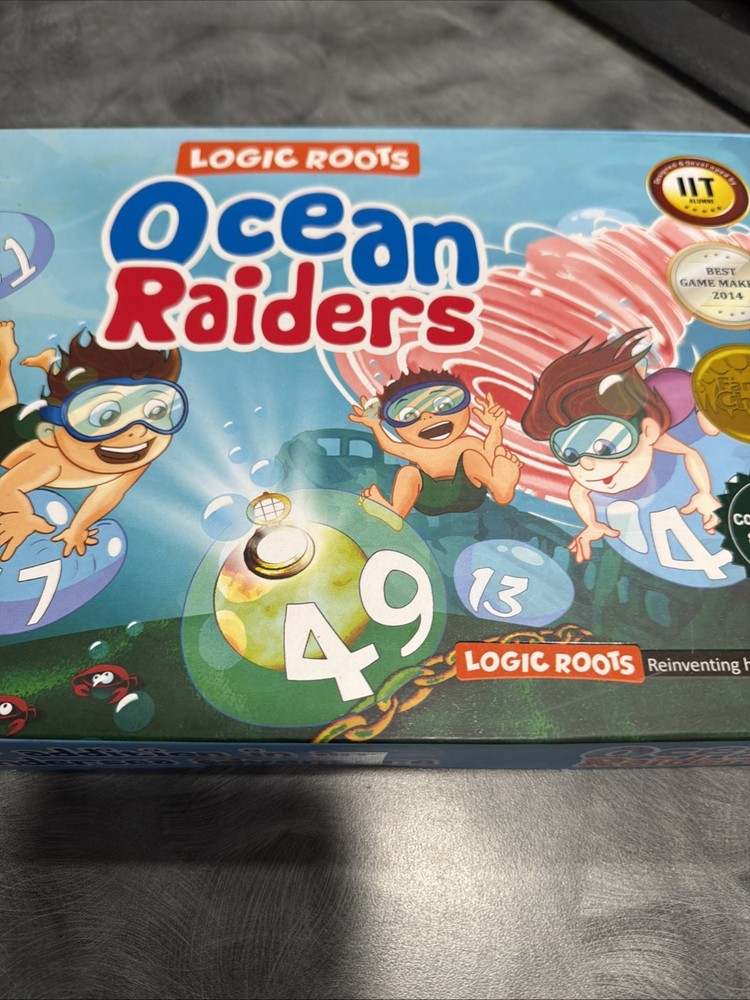Logic Roots Cloud Hoppers & Ocean Raiders Game, Educational FUN